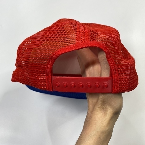 Vintage Spartan Swissmiss Menomonie, Wisconsin Mesh Snapback Hat - Picture 3 of 7